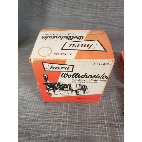 VINTAGE LOT Gold Seal Nippers Scissors - Spitz Pinking Shears & Imra Wool Cuter - Picture 15 of 16